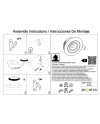 PANAMA * Empotrable LED CCT Negro 6W